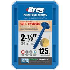 Kreg Pocket-Hole Skrue 64 mm Blue-Kote 125 pak