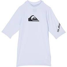 18-24M - Girls UV Shirts Children's Clothing Quiksilver boy's all time ss rash guard white