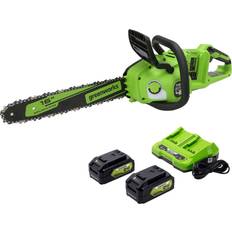 Electric Start Chainsaws Greenworks CS48L4411 (2x4.0Ah)