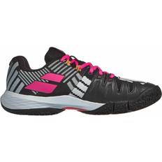 51 ½ Chaussures de sport pour raquette Babolat Sensa W - Black/Roseberry