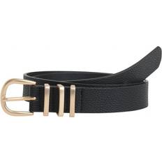 Mujer - Oro Accesorios Pieces Jeans Belt - Black