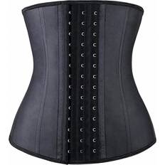 XS Corsets Yianna Underbust Latex Sport Girdle - Black