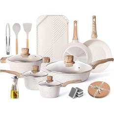 Caannasweis - Cookware Set with lid 20 Parts