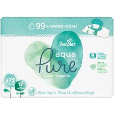 Wipes & Washcloths Pampers Aqua Pure Sensitive Baby Wipes Pop-Top 672pcs