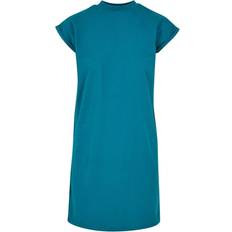 Dam - Turkosa Klänningar Urban Classics Women's Turtle Extended Shoulder Dress - Water Green