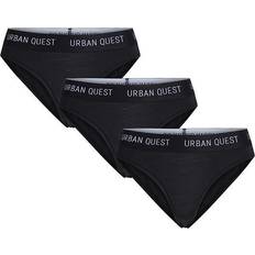Urban Quest 3-Pack Bamboo Brief - Taitrosa/Svart