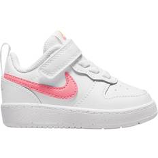 Nike Court Borough Low 2 TDV - White/Laser Orange/Coral Chalk