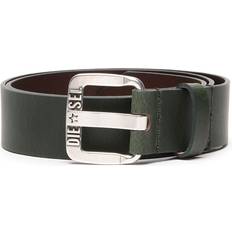 Diesel Homme Ceintures Diesel Ceinture en Cuir Avec Boucle Logo étoile - Homme - Vert