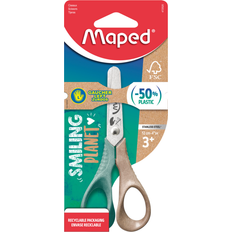 Ruskea Sakset Maped Smiling Planet Scissor 12 cm