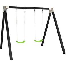 Plus Plastleksaker Utomhusleksaker Plus Swing Frame Luxury with 2 Swings 185190-15