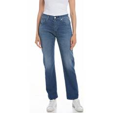 Replay rose Replay Rose Label Straight Fit Maijke Jeans - Medium Blue