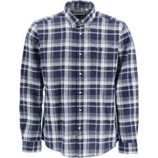 Barbour Camicie Barbour Ezra Check in Lino E Cotone