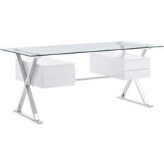 Modway White Writing Desks modway Sector 71" Writing Desk