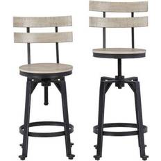 Ashley Bar Stools Ashley Signature Karisslyn Wood/Metal Bar Stool