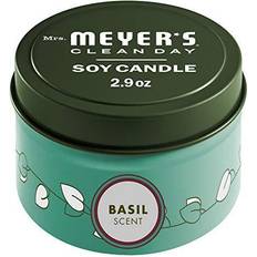 Mrs. Meyer's Clean Day Soy Tin Basil 2.9 oz Scented Candle