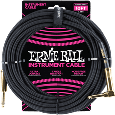 Ernie Ball 6.3mm - 6.3mm Angled M-M 10ft