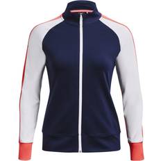 Golf - Women Outerwear Under Armour Women's Storm Midlayer Full Zip Jacket - Midnight Navy/White