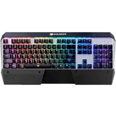 Gamingtastatur - Nordische Sprachen - Nummernblock Tastaturen Cougar Attack X3 RGB (Nordic)