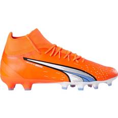 Puma 40 Botas de fútbol Puma Ultra Pro FG/AG M - Ultra Orange/White/Blue Glimmer