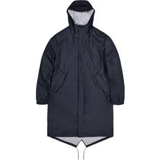 Rains Fishtail Parka - Navy