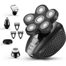 5 in 1 Multifunctional Bald Head Shaver Grooming Kit