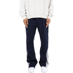mnml Contrast Bootcut Sweatpants - Navy