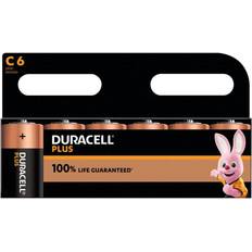 Duracell C (LR14) Batterijen en Opladers Duracell C Plus 6-pack