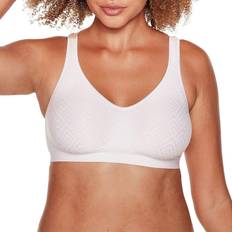 Green - Women Bras Bali Comfort Revolution Wirefree Bra - White