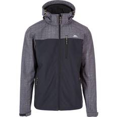 Trespass Tøj Trespass Men's Abbott Softshell Jacket - Dark Grey Marl