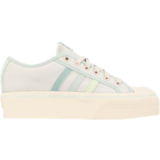 adidas Nizza Platform W - Cream White/Almost Lime/Wonder White