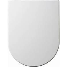 Plastic - White Toilet Seats Euroshowers One Long D (88310)