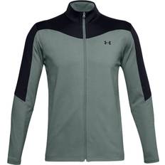 Golf - Green Outerwear Under Armour Men's Storm Midlayer Full Zip Jacket - Lichen Blue