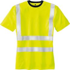 Top da lavoro Texxor Warnschutz-T-Shirt HOOGE leuchtgelb Gr