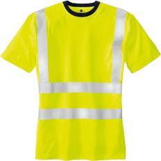 Tops de trabajo Warnschutz-T-Shirt HOOGE leuchtgelb Gr