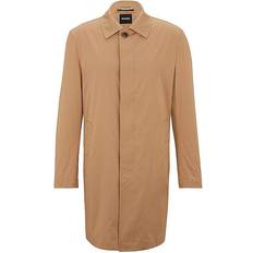HUGO BOSS Coats HUGO BOSS Camel Jared Cotton Blend Coat - Beige