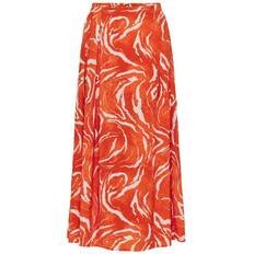 Selected Jupes Selected Femme Taile Orange 16089032