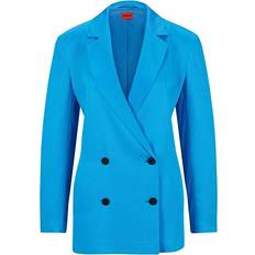 HUGO BOSS Dam - Enfärgade Kavajer HUGO BOSS Blazer ABOMA blau