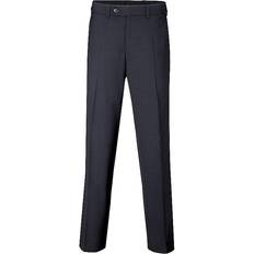 Brax Jan Flatfront Virgin Wool Mix Trouser - Blue