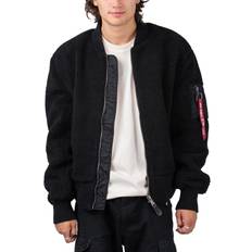 Alpha Industries Ma-1 Teddy Jacket - Black