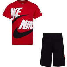 116/122 T-Shirts Nike Little Kid's Hibrido Cargo Set - Black