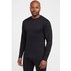 PETER STORM Men's Essential Long Sleeve Baselayer Top, Black