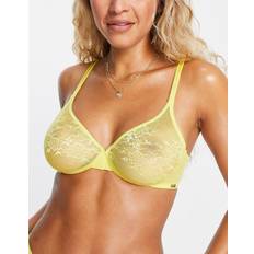 Yellow Bras Gossard Lace Plunge Bra