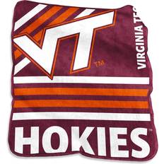 Logo Brands Virginia Tech Hokies Raschel Blankets Multicolour (152.4x127cm)