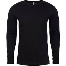 Next Level Men T-shirts Next Level N8101 Men's Long-Sleeve Poly/Cotton Thermal Black