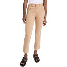 DL1961 Patti Straight High-Rise Sand Vintage Ankle Jean