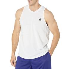 Adidas Men's Essentials Slim-Fit Feelready Training Tank - White