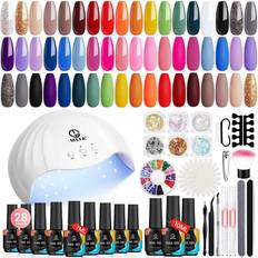 Nail Products MEFA Gel Nail Polish Starter Kit 58-pack