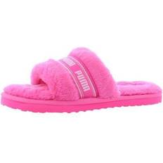 Puma Laced Slippers & Sandals Puma Women's Fluff Slipper, Fluo Pink White