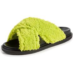 Marni sandals Marni Flat Sandals Woman colour Lime