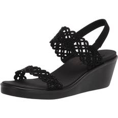 Skechers 43 Tofflor & Sandaler Skechers Cali Rumble On Sassy Dayz Sandaler - Svart